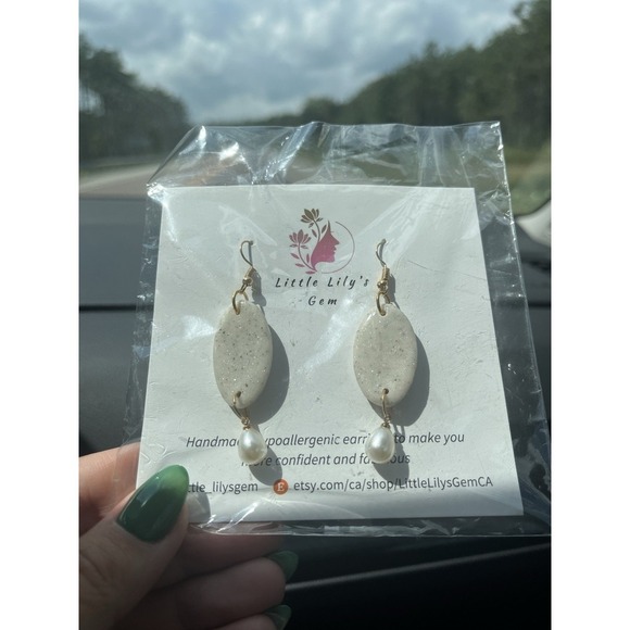 For ResellHandmPolymer Clay earrings lot  -5 Unique 12 Pair Stainless Steel - Picture 4 of 12